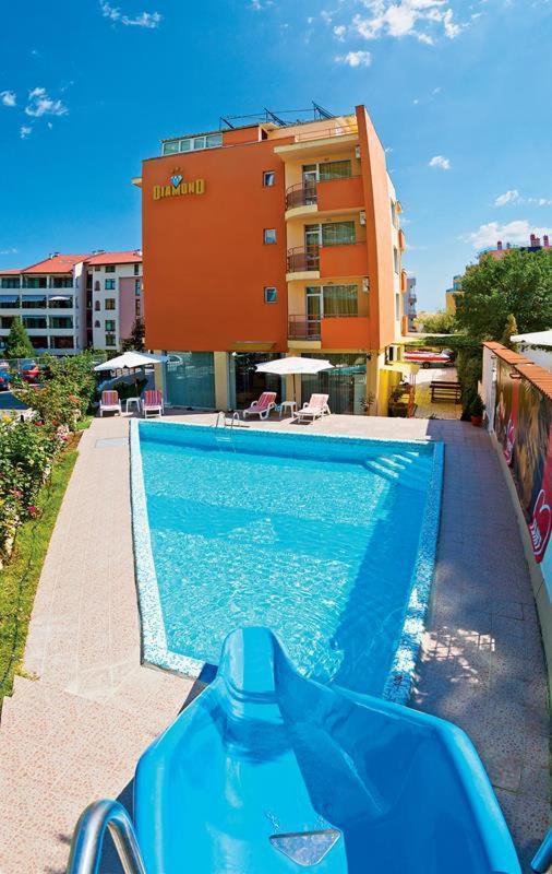 Diamond Hotel Primorsko Exteriör bild